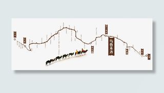 丝绸之路线路图免费下载免抠