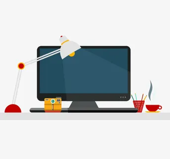 商务网站电脑图标素材免抠