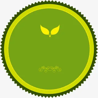 植物化妆品标签免抠