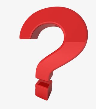 巨大的问好矢量免抠