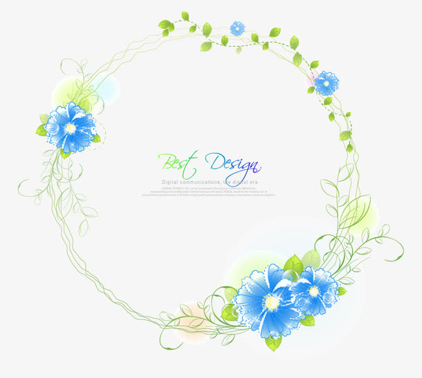 花朵标签免抠