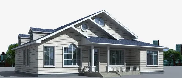 钢结构三角形顶房免抠