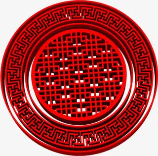 中秋节镂空月饼花纹免抠