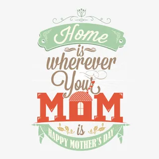 母情节海报免抠