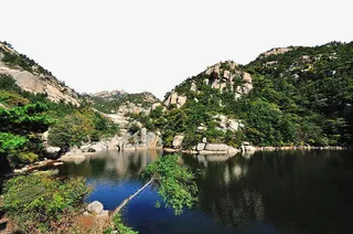 旅游景区崂山免抠