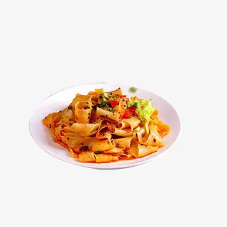 红油面皮非油炸新口味招牌红油面皮免抠