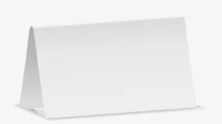 创意纸张卡片标签免抠