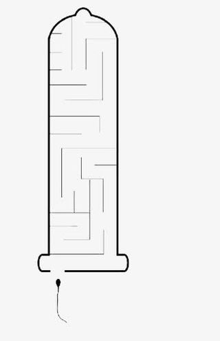 进入避孕套的精子免抠