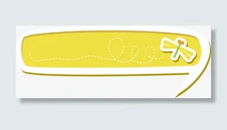 长条对话框免抠