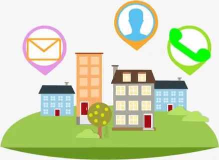 卡通社区图片免抠