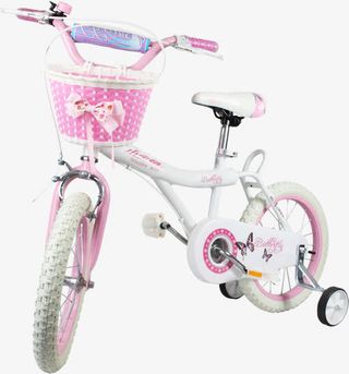 童车粉红色卡通双11海报免抠