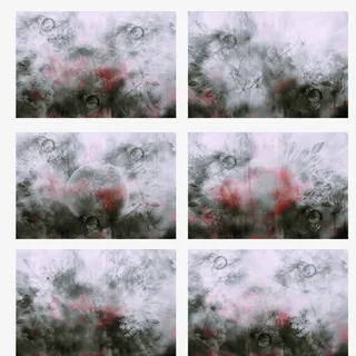 黑白红塑料纹理PNG免抠