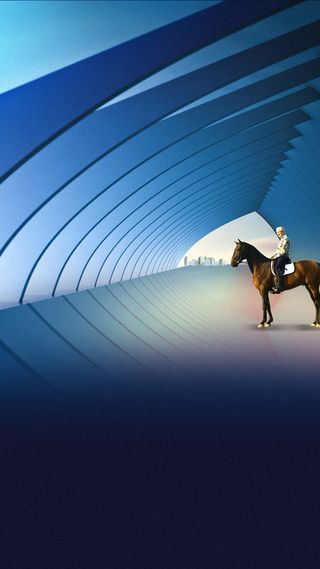 蓝色渐变H5背景高清