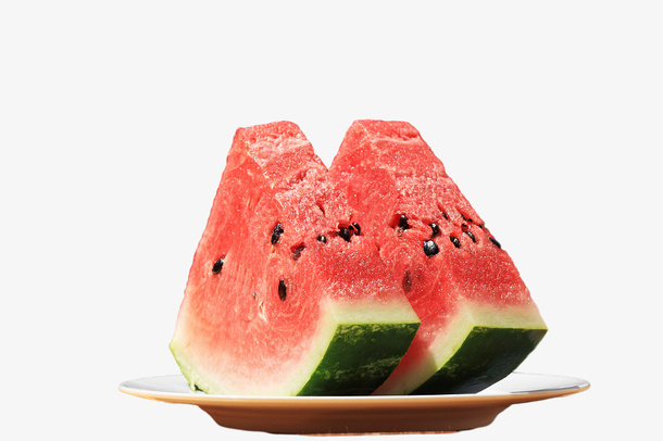 清凉夏日西瓜免抠