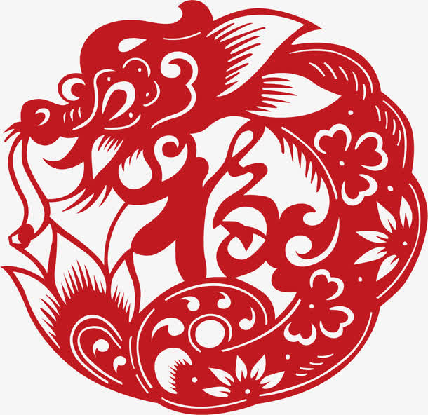春节福龙背景素材