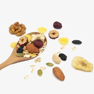 产品实物干果水果燕麦片免抠