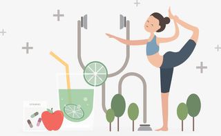 健康生活习惯免抠