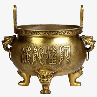 阿弥陀佛烧香香炉免抠