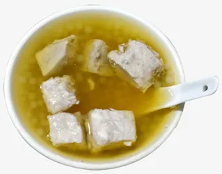 夏日冰爽香芋西米露免抠