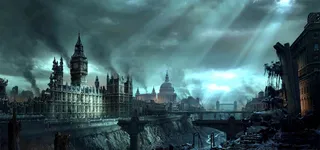 欧式建筑风光背景高清