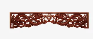 镂空雕刻门匾免抠