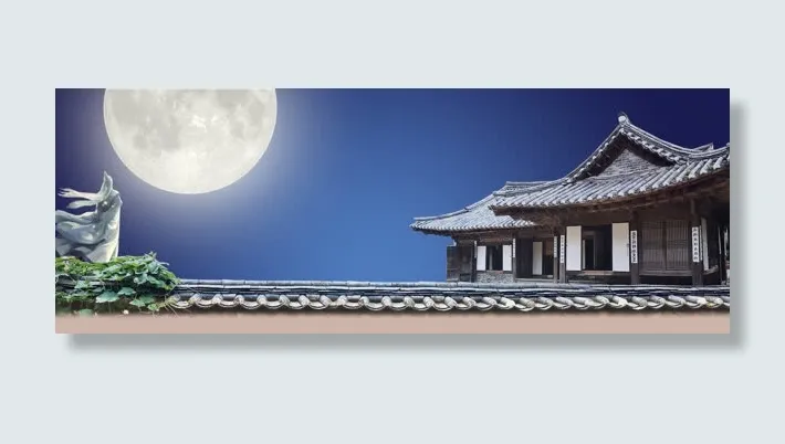 月亮背景