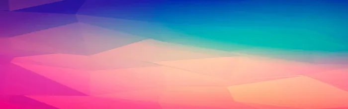 桃红色蓝色橙粉色几何背景图高清