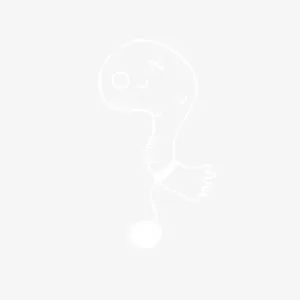 粉笔绘万圣节元素免抠