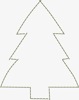 卡通手绘虚线简易画免抠