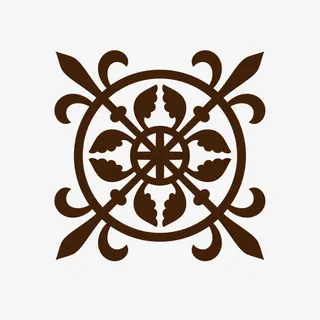 欧式底纹花纹边框免抠