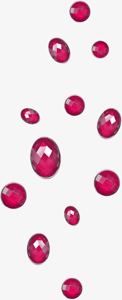 红宝石漂浮png素材免抠