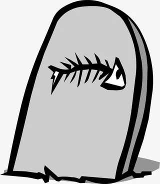 万圣节墓碑元素3免抠