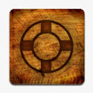 木纹游泳圈图标免抠