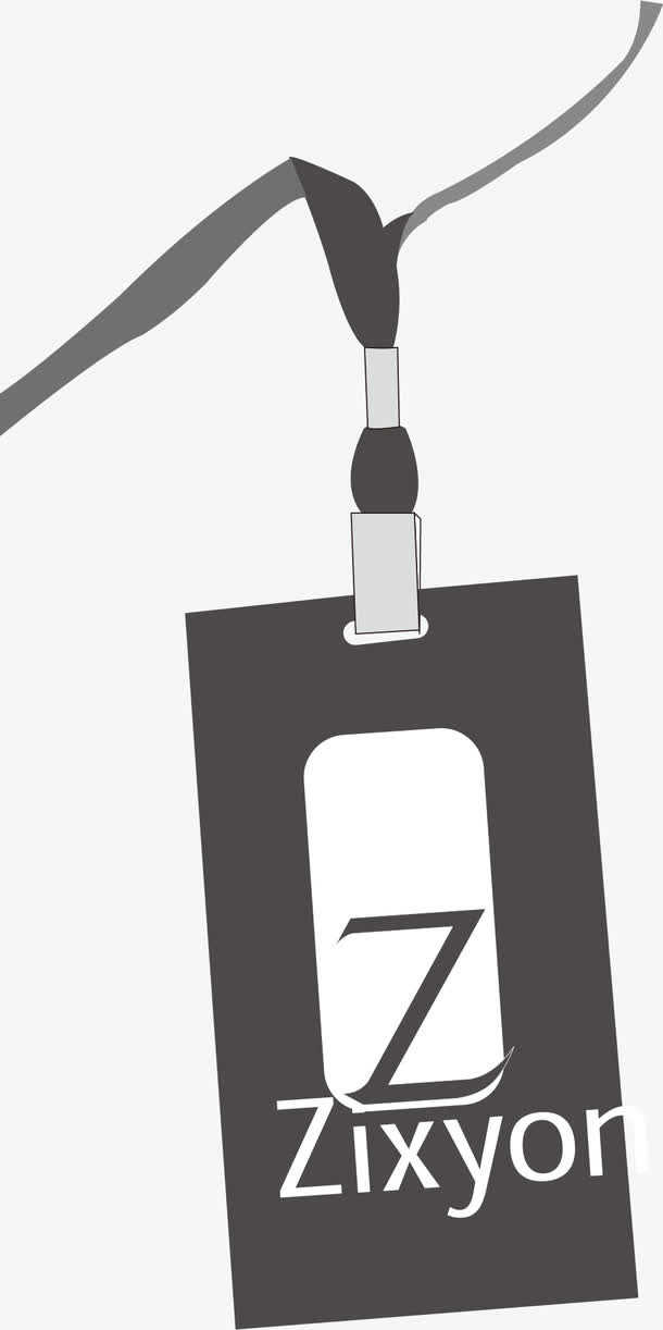 矢量企业公司办公胸卡VI样机素材免抠