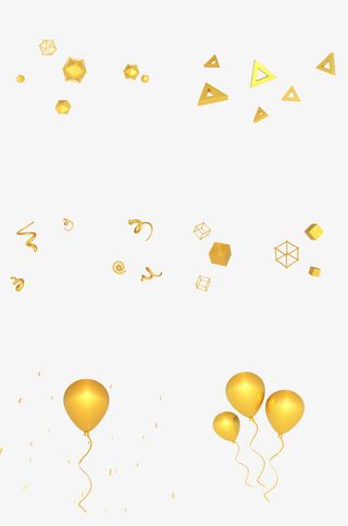 电商装饰氛围几何形元素免抠