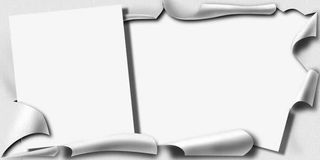 卡通手绘撕纸效果边框免抠