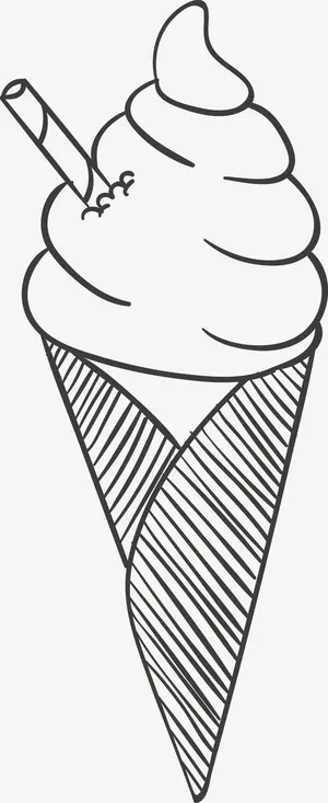冰淇淋食物矢量图免抠 冰淇淋食物矢量图免抠