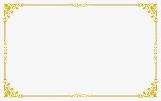 金色边框免抠