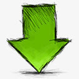 箭头下来手绘网页图标免抠