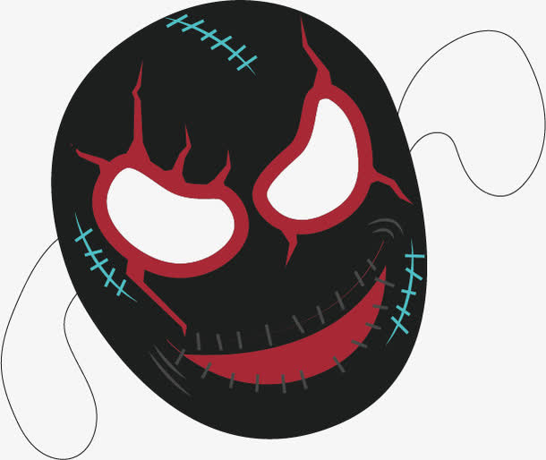 怪物面具素材免抠