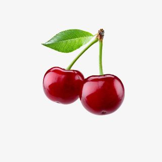 水果,樱桃,绿叶免抠