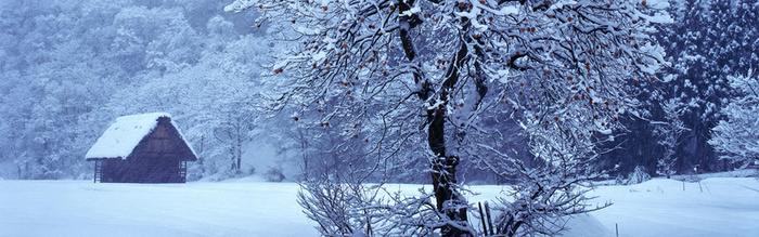 雪景背景图高清