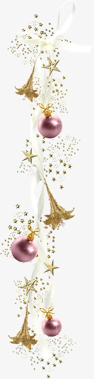 蝴蝶结装饰圣诞免抠