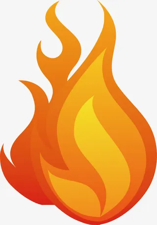 卡通火焰免抠