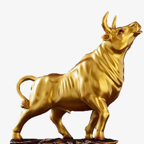 金牛新年牛形象素材免抠