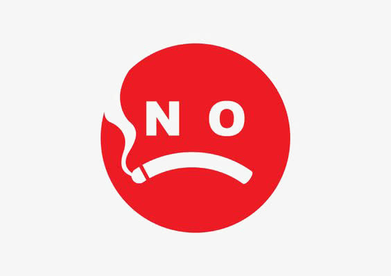 No Smoking艺术字免抠