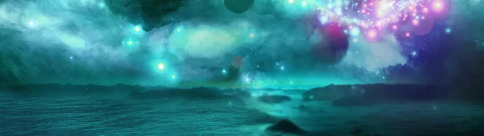 大气梦幻大海banner高清
