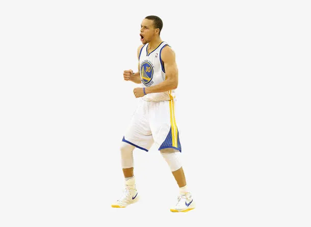NBA萌神库里免抠
