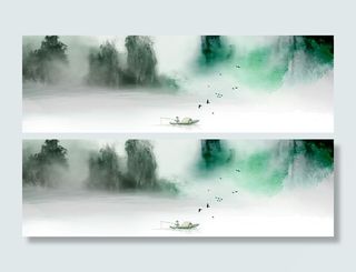 简约水墨古典中国风海报背景高清