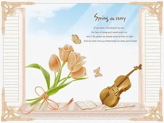 一副美丽的照片免抠